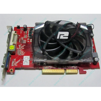 Б/У видеокарта 1Gb ATI Radeon HD4670 AGP PowerColor R73KG 1GBK3-P (Петропавловск-Камчатский)